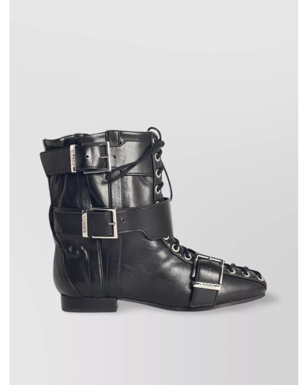 Ganni Black Synthetic Boots