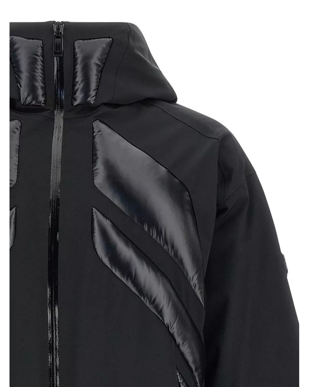 Moncler Genius Blue Down Hooded Puffer Jacket for men