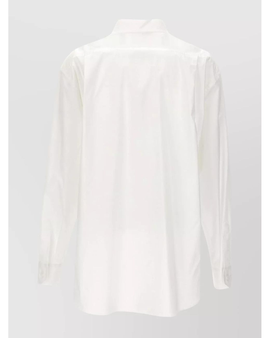Moschino White Shirt Cotton Chest Pocket