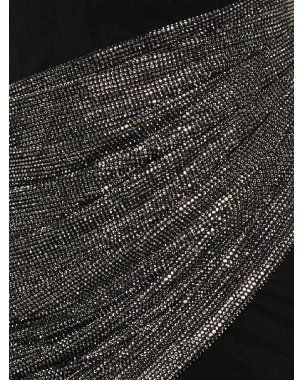 GIUSEPPE DI MORABITO Black Viscose Mini Dress