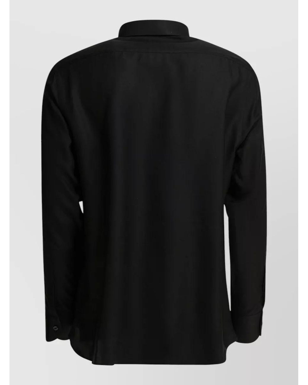Tom Ford Black Silk Casual Shirt for men