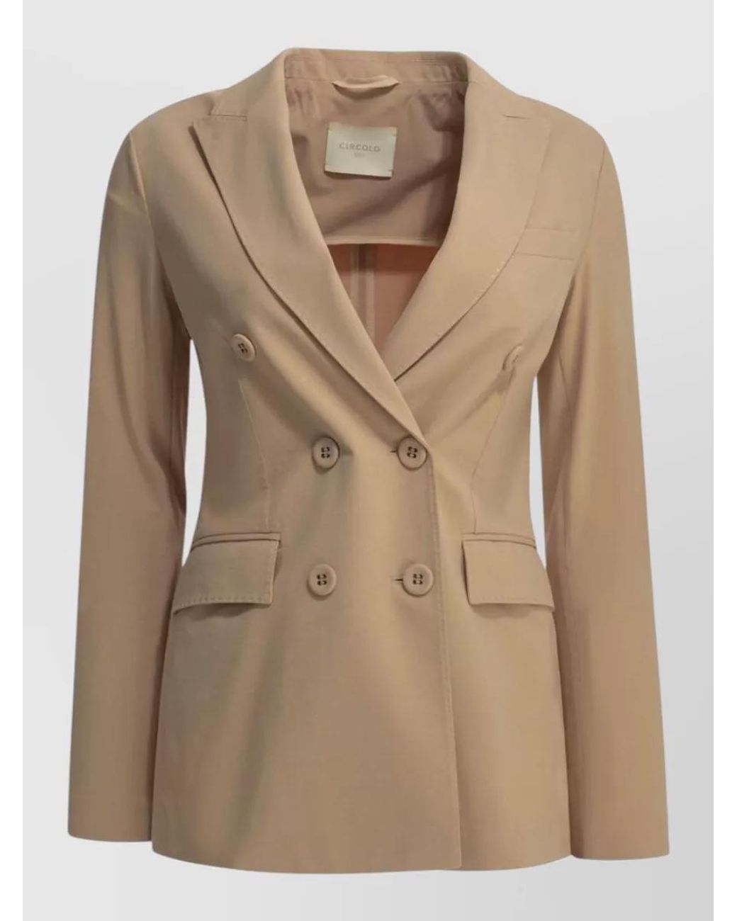 Circolo 1901 Natural Cotton Suit Jacket