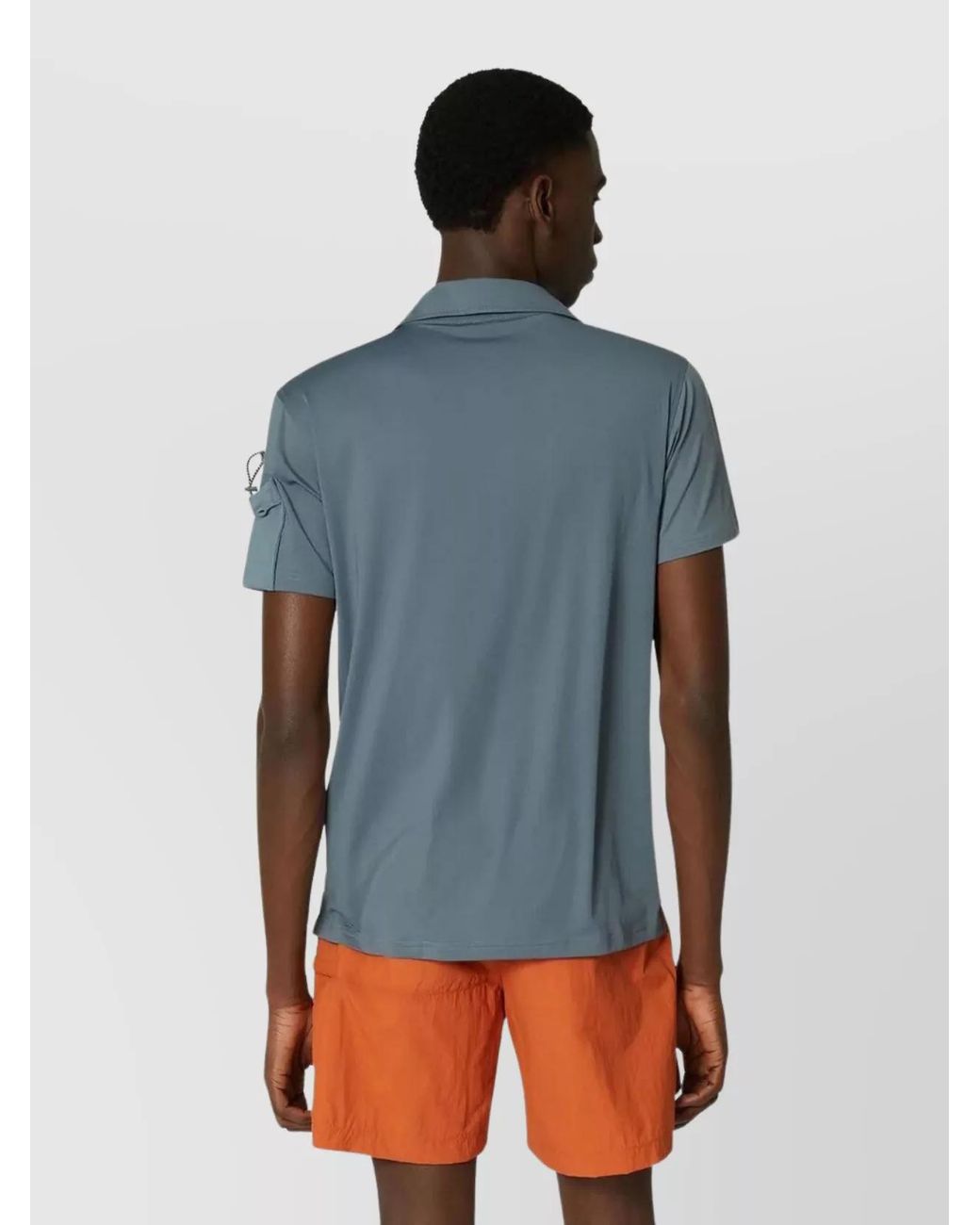 K-Way Blue Slievot Polo Shirt for men