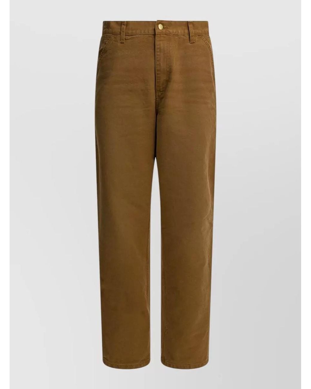 Carhartt Natural Cotton Straight-Leg Trousers for men