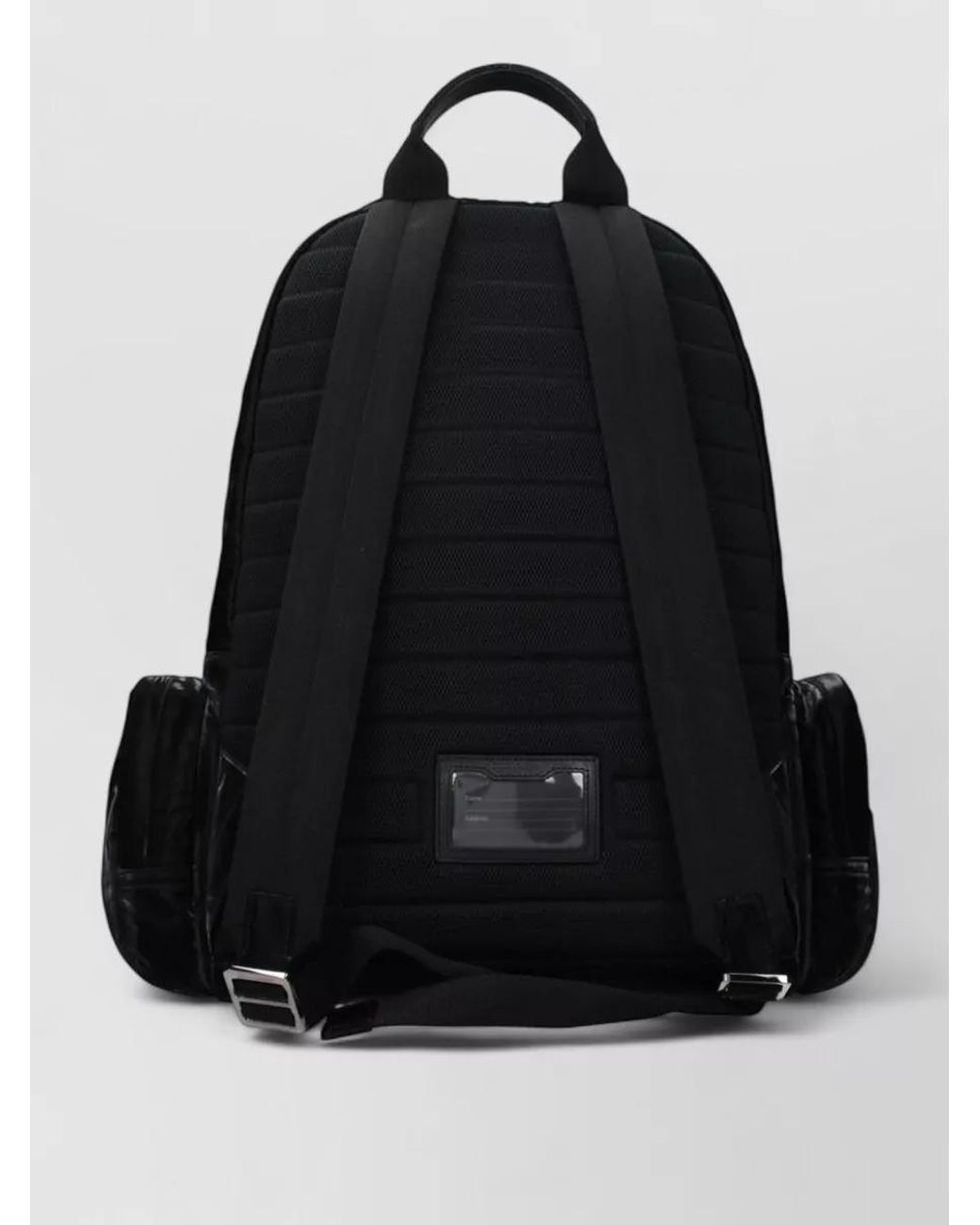 Dolce & Gabbana Black Nylon Backpack for men