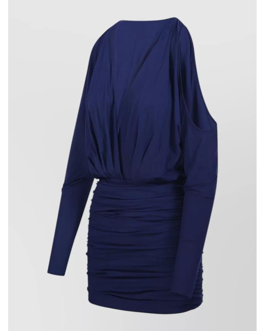 Amazuìn Blue Mini Dress