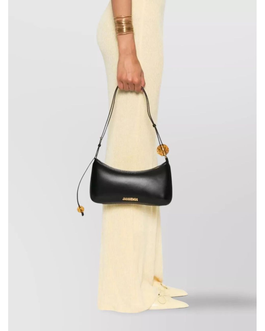 Jacquemus Black Lel Bisou Perle Bag