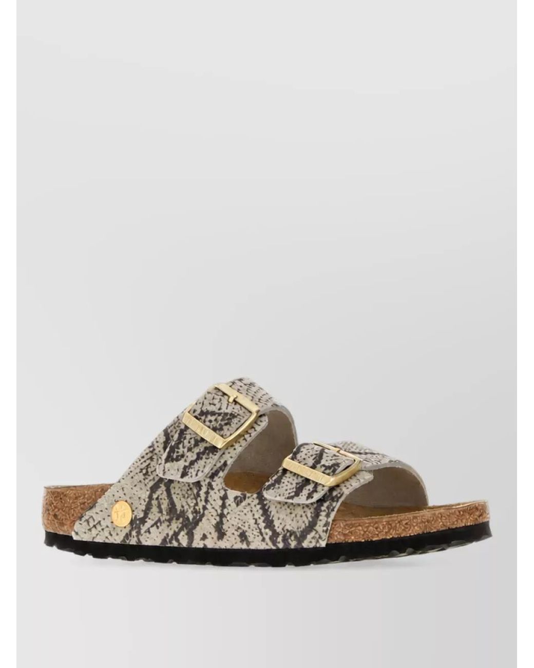 Birkenstock Multicolor Suede Leather Printed Sandals