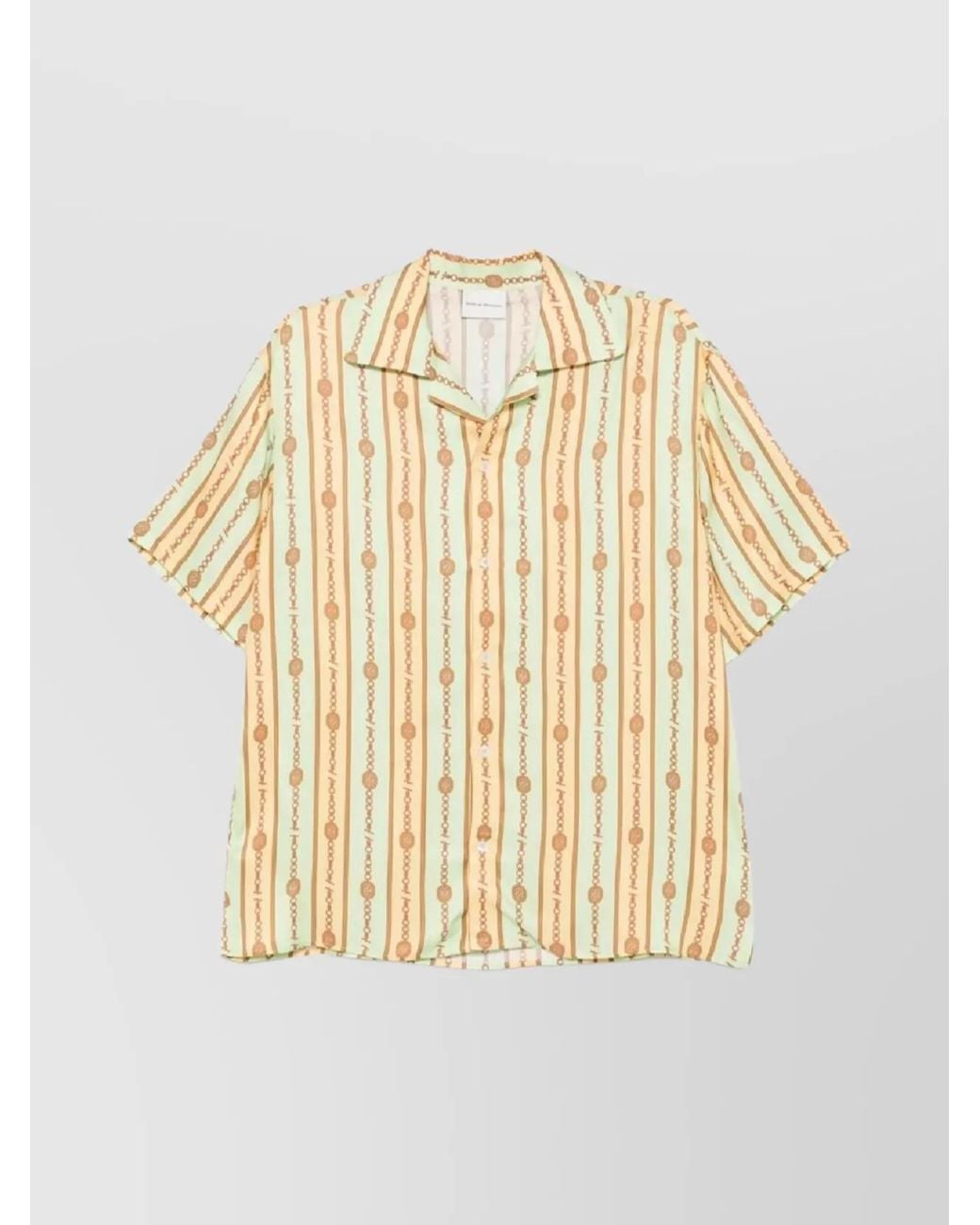 Drole de Monsieur Metallic Viscose Shirt for men