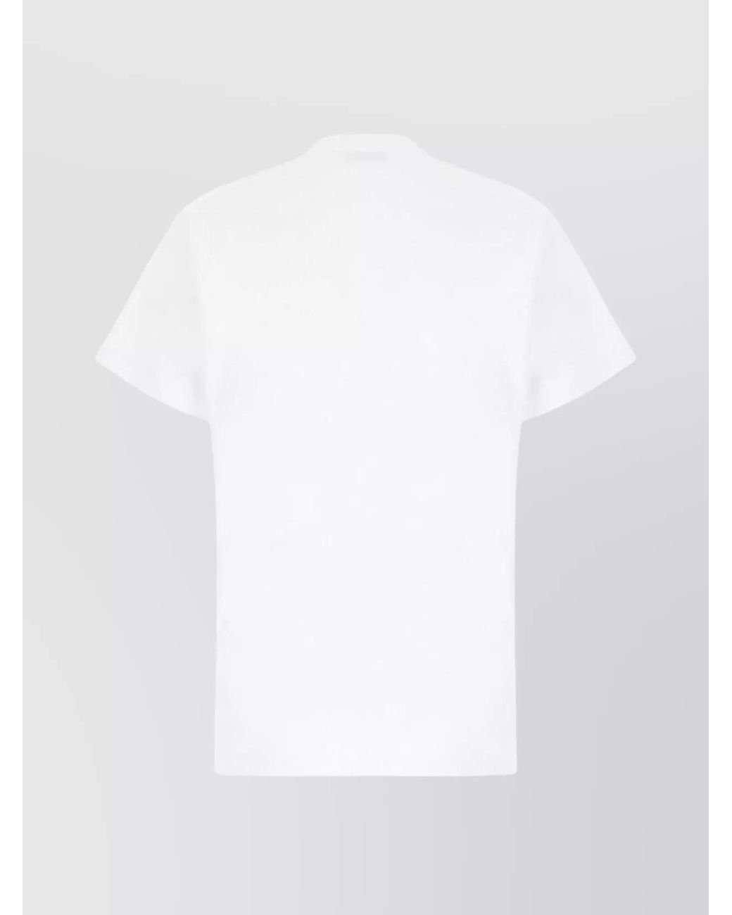 Ambush White Cotton Ribbed Crew Neck T-Shirt Set for men