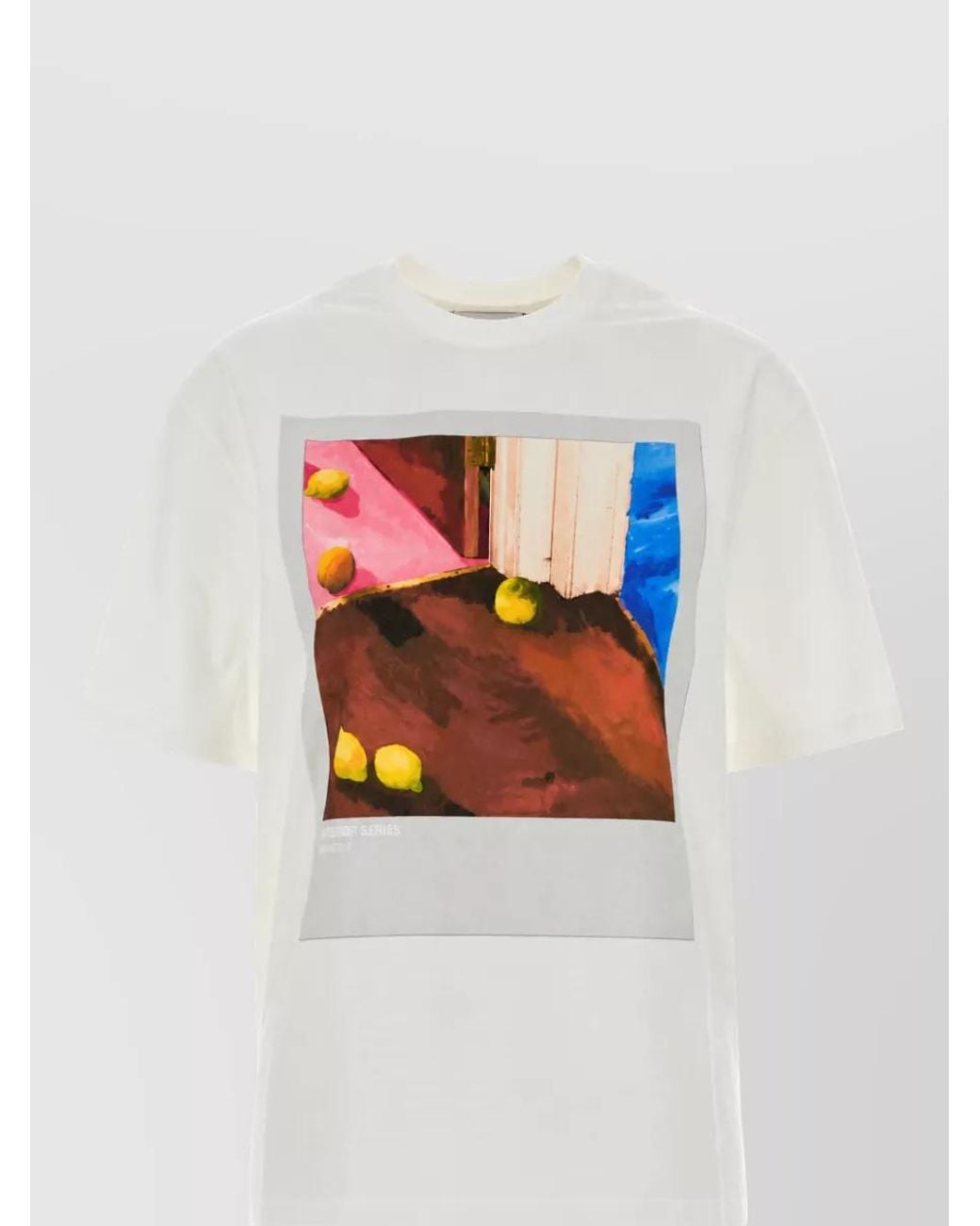 Jil Sander Multicolor Cotton T-Shirt