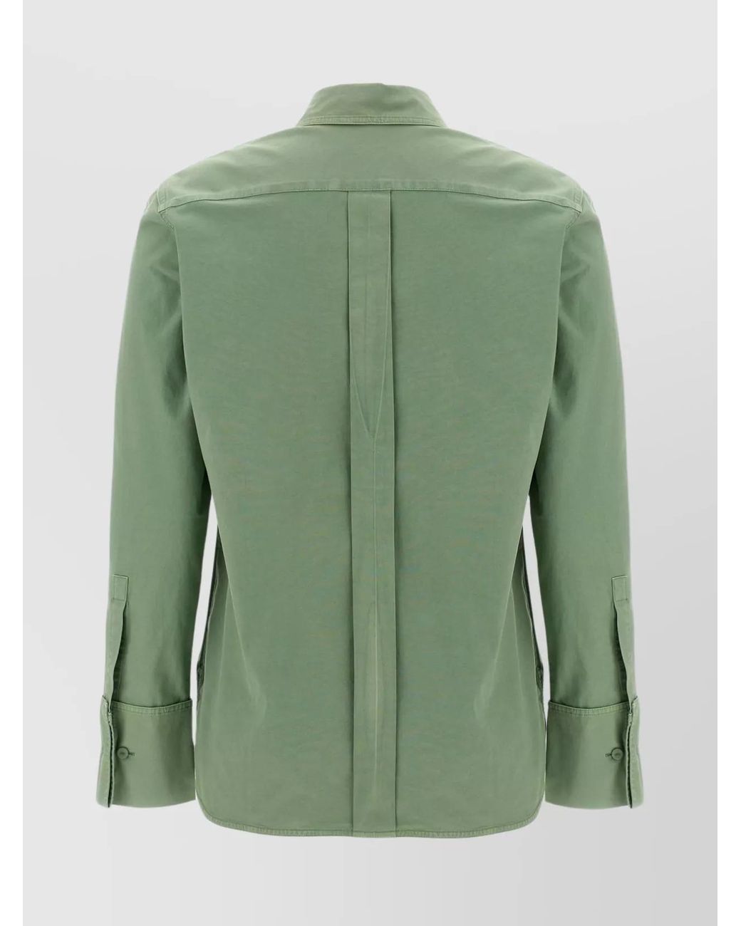 Max Mara Green Cotton Francia Shirt