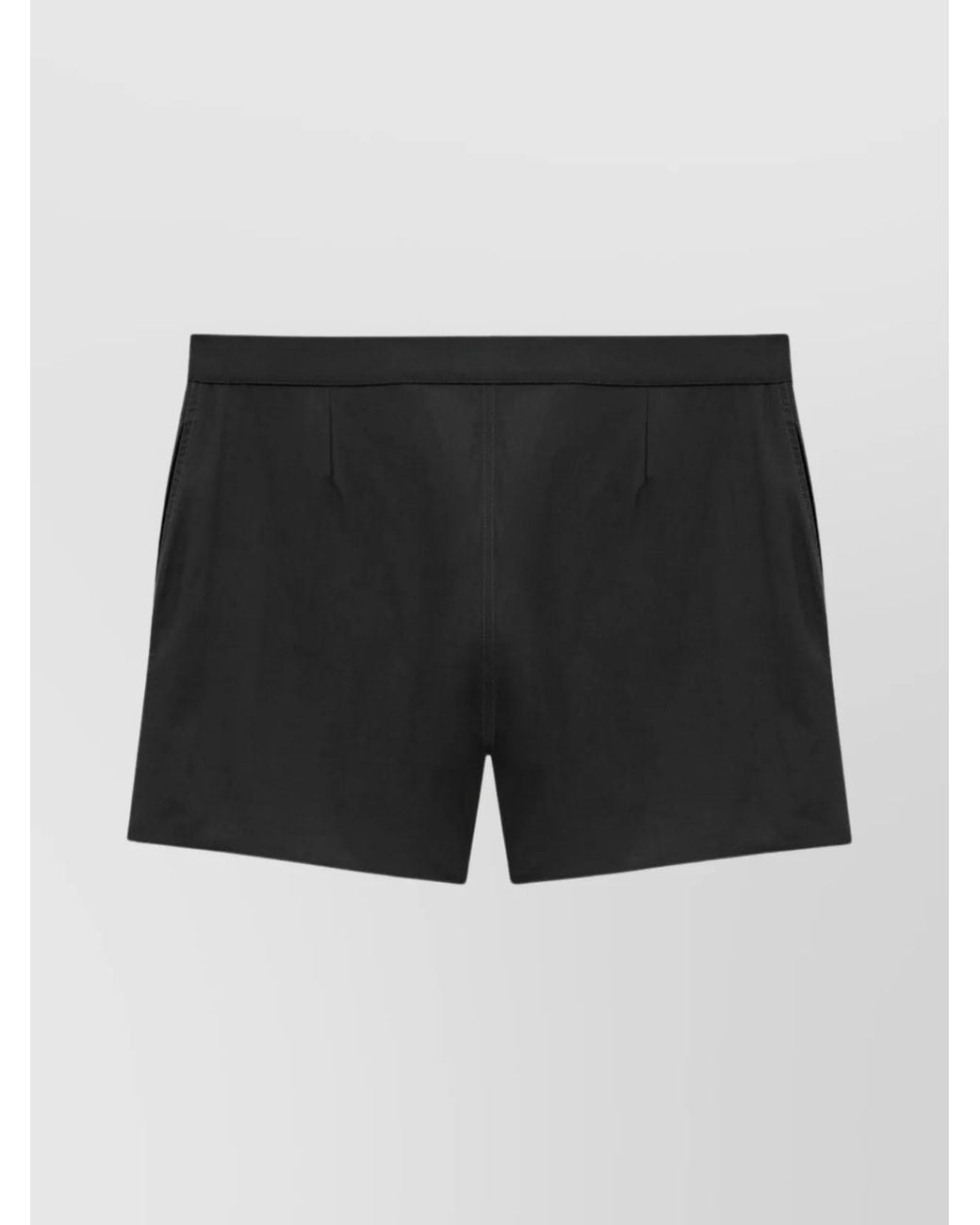 Saint Laurent Black Nylon Swim Shorts for men