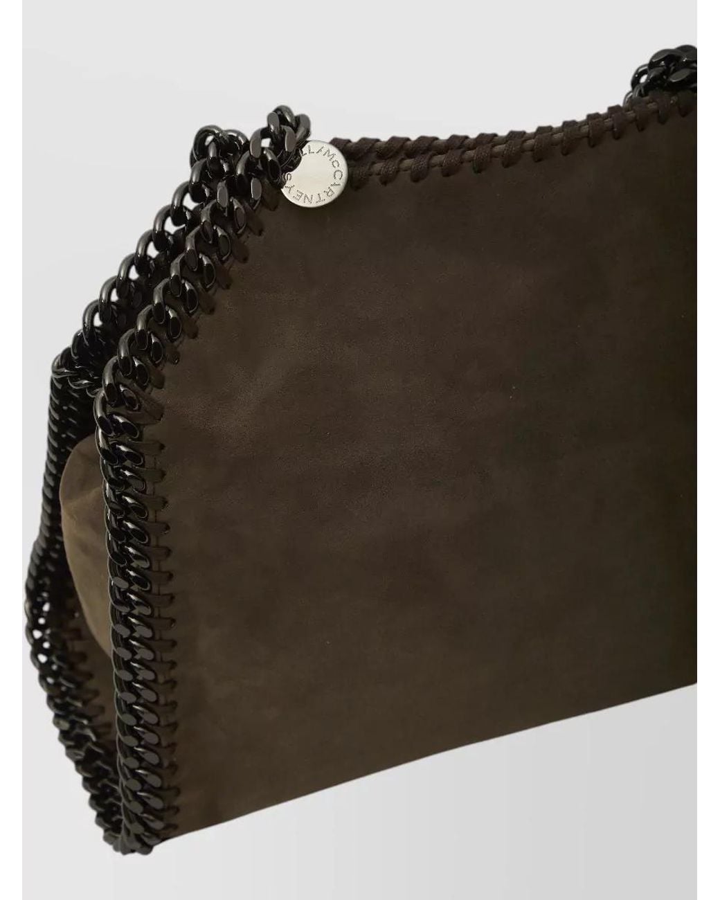 Stella McCartney Brown Falabella Mini Shoulder Bag