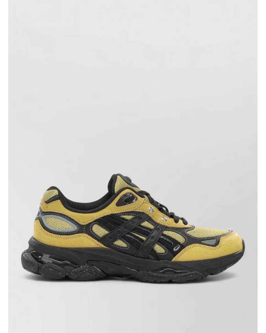 Asics Multicolor Leather Low-Top Sneakers for men