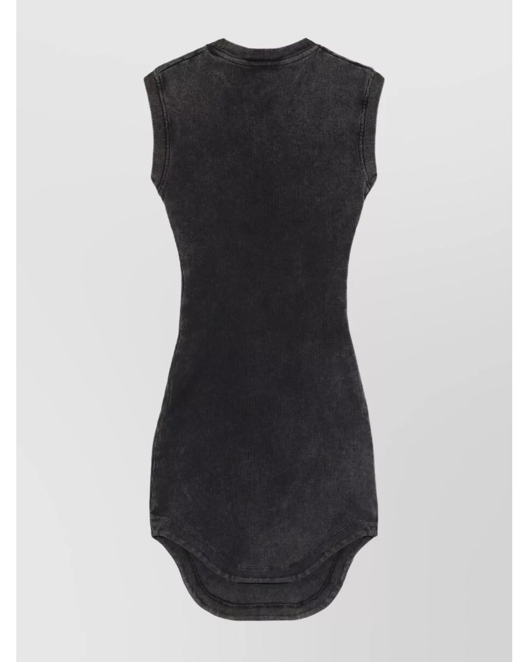 Off-White c/o Virgil Abloh Black Cotton Mini Dress