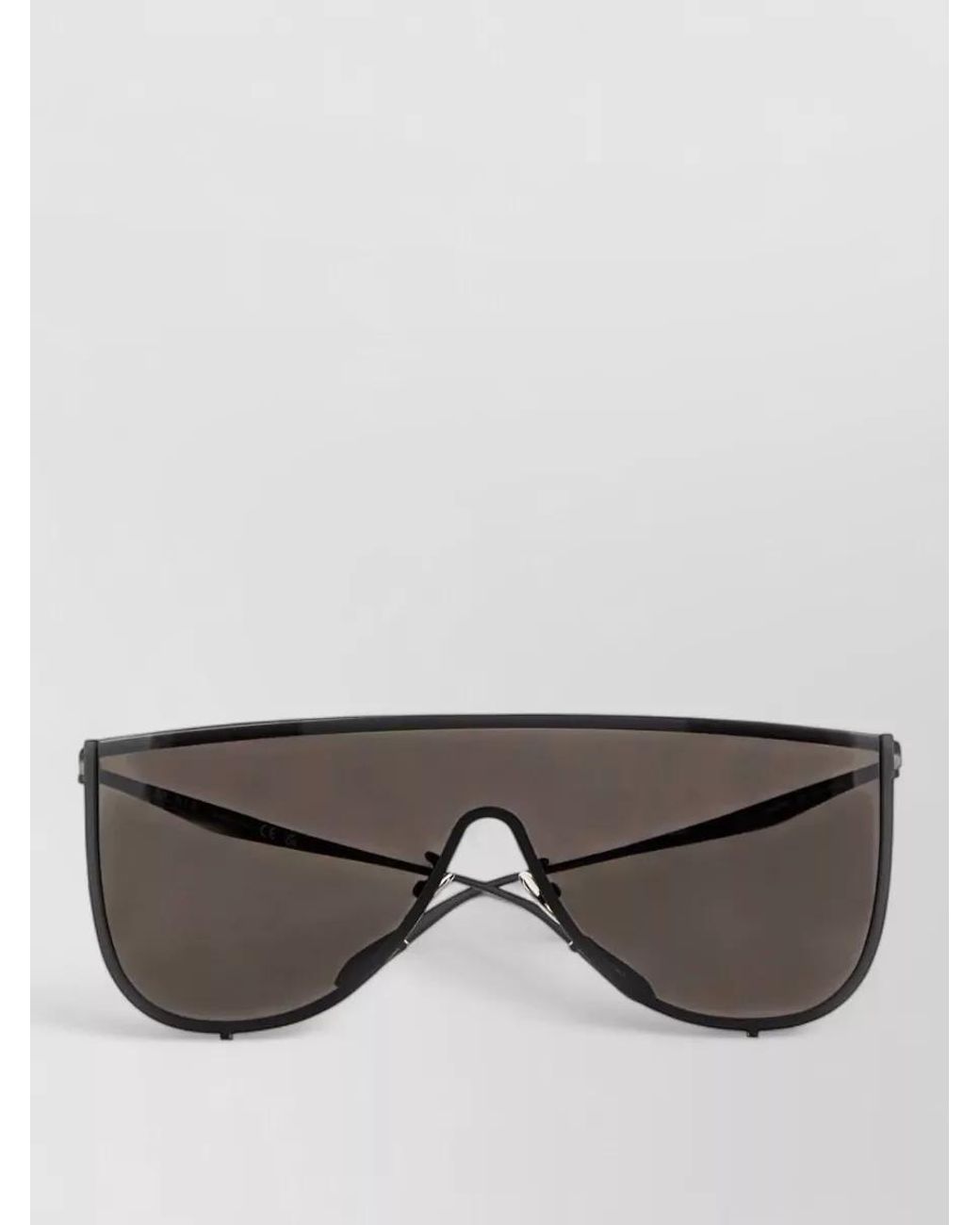 Alaïa Gray Metal Sunglasses