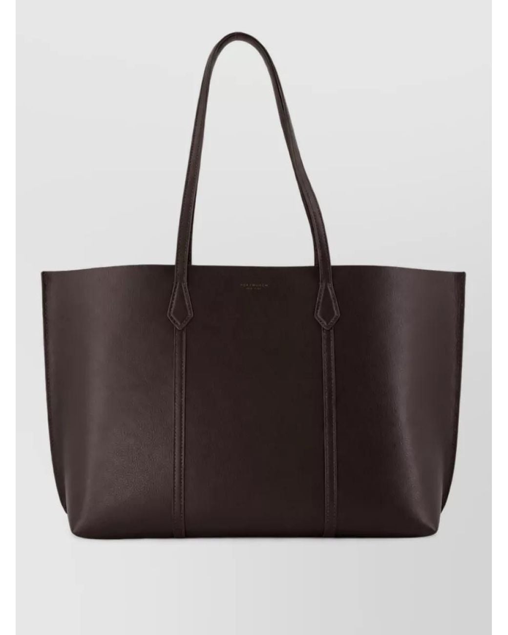 Tory Burch Black Perry Leather Tote Bag