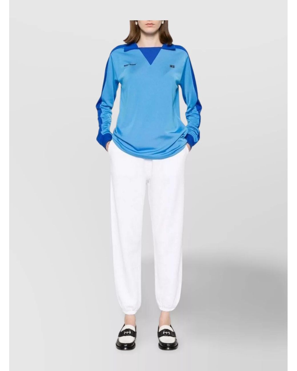 Polo Ralph Lauren White Cotton Track Pants