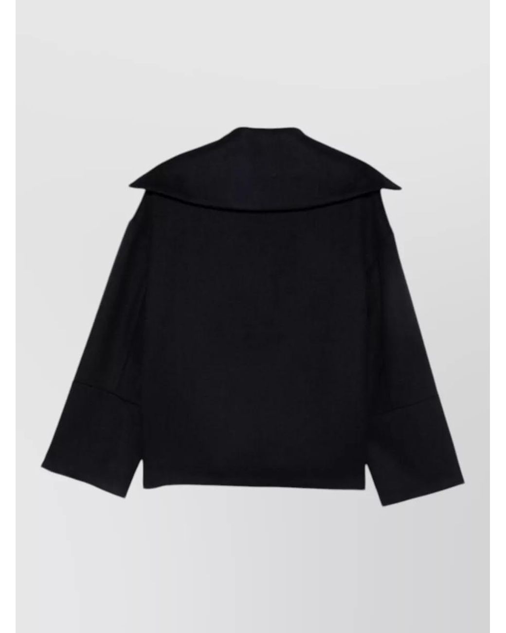 Semicouture Blue Cashmere Wool Long-Sleeve Blazer