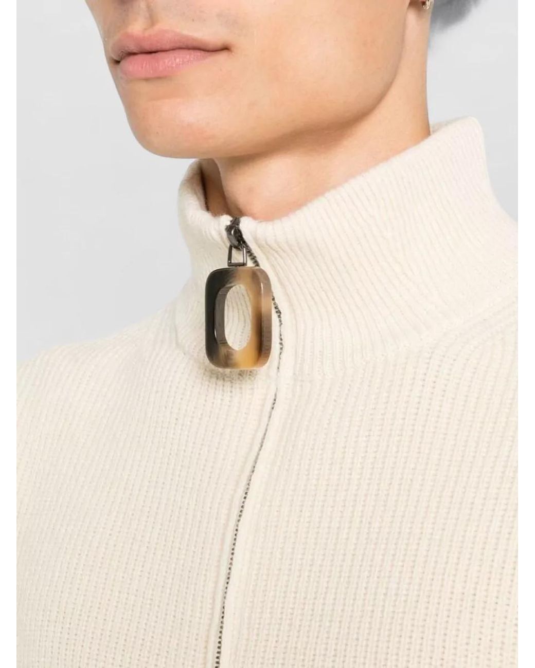 J.W. Anderson Natural Crewneck Sweater for men