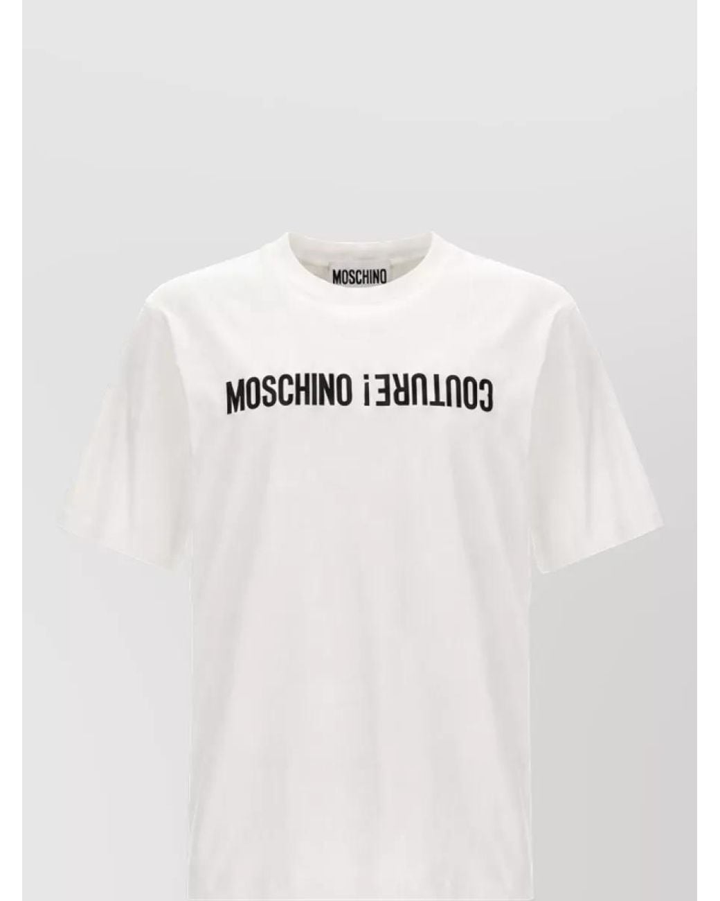 Moschino Natural Cotton T-Shirt for men