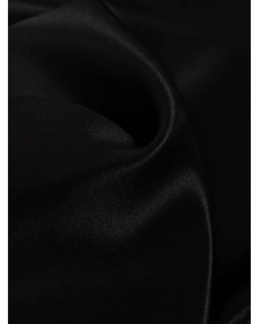 Saint Laurent Black Silk Jacquard Scarf for men