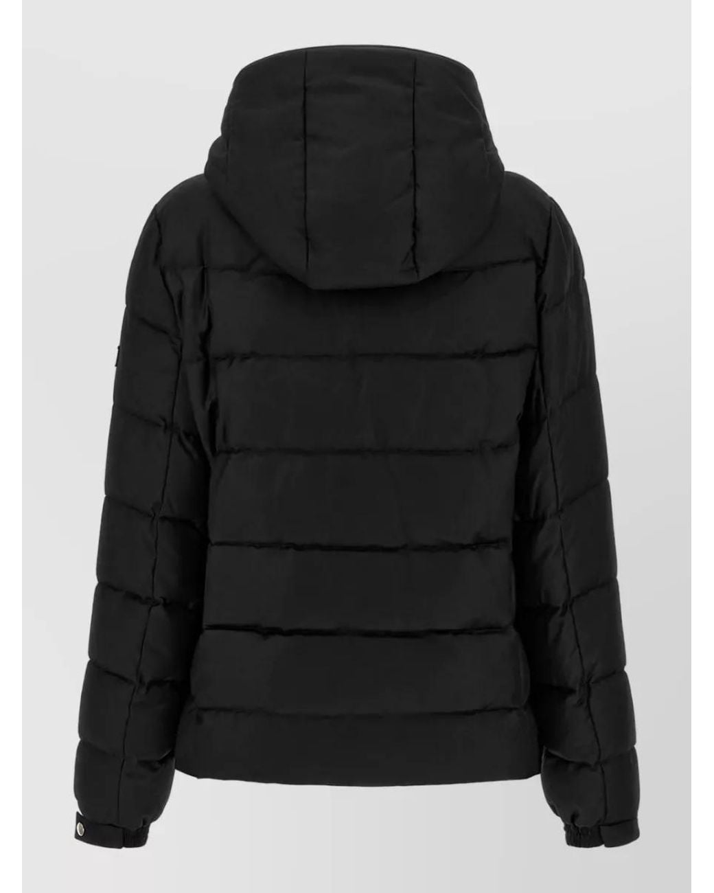 Tatras Black Wool Silk Quilted Down Jacket for men