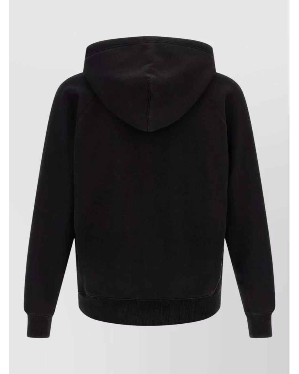 Tom Ford Black Cotton Hooded Jacket for men