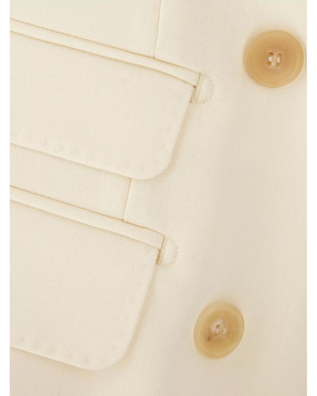 Max Mara Natural Wool Blend Blazer