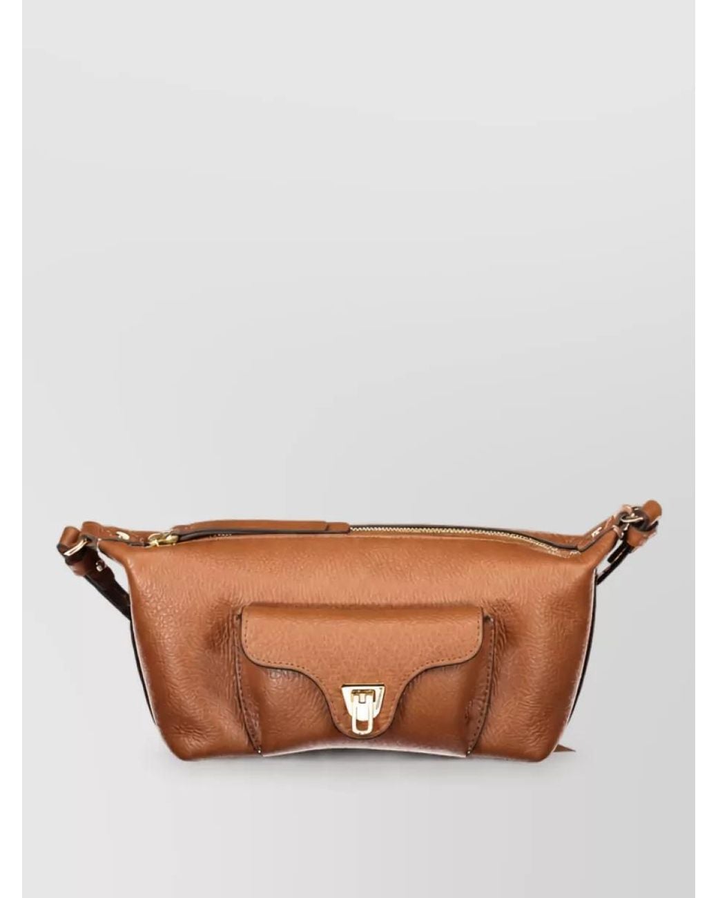 Coccinelle Brown Leather Belt Bag