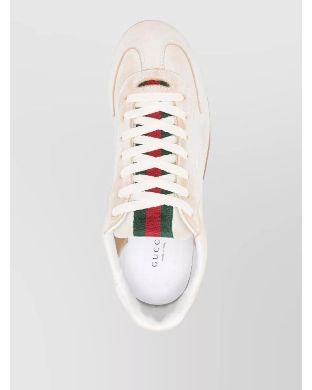 Gucci White Shift Sneakers