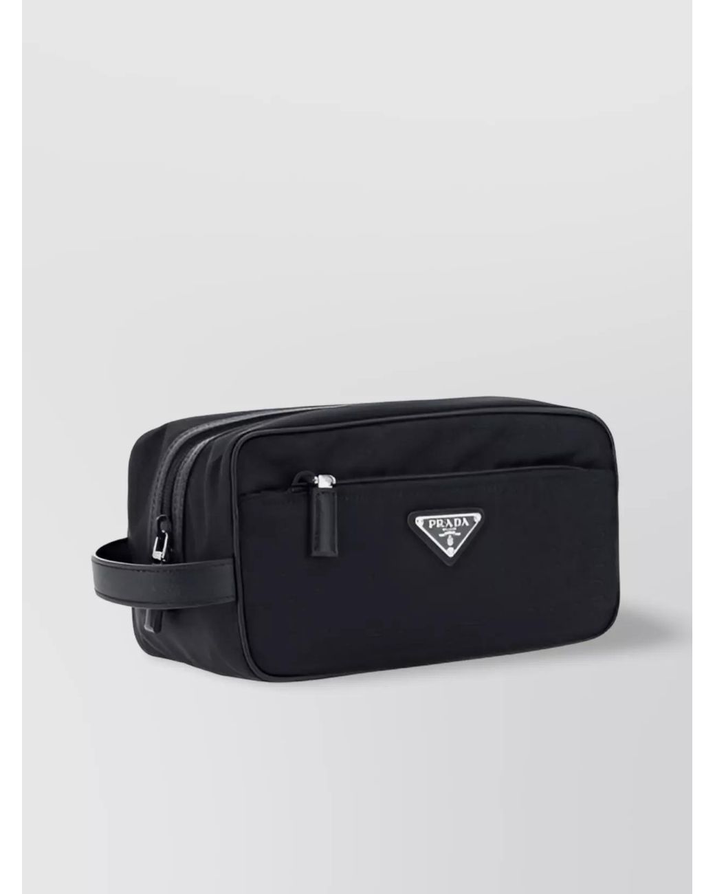 Prada Black Nylon Travel Pouch for men