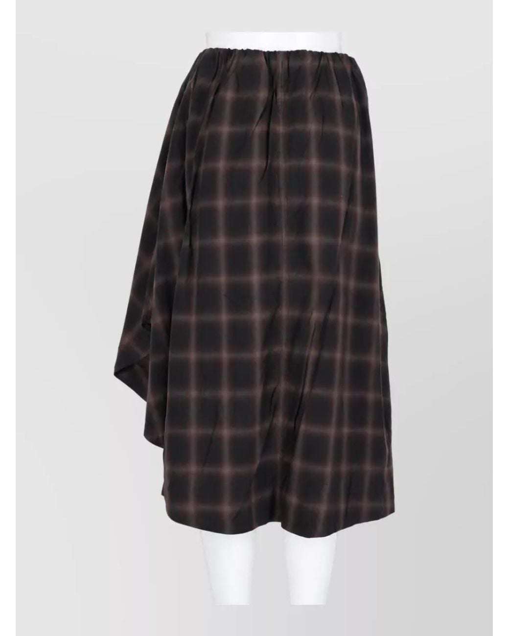 Our Legacy Black Asymmetric Skirt