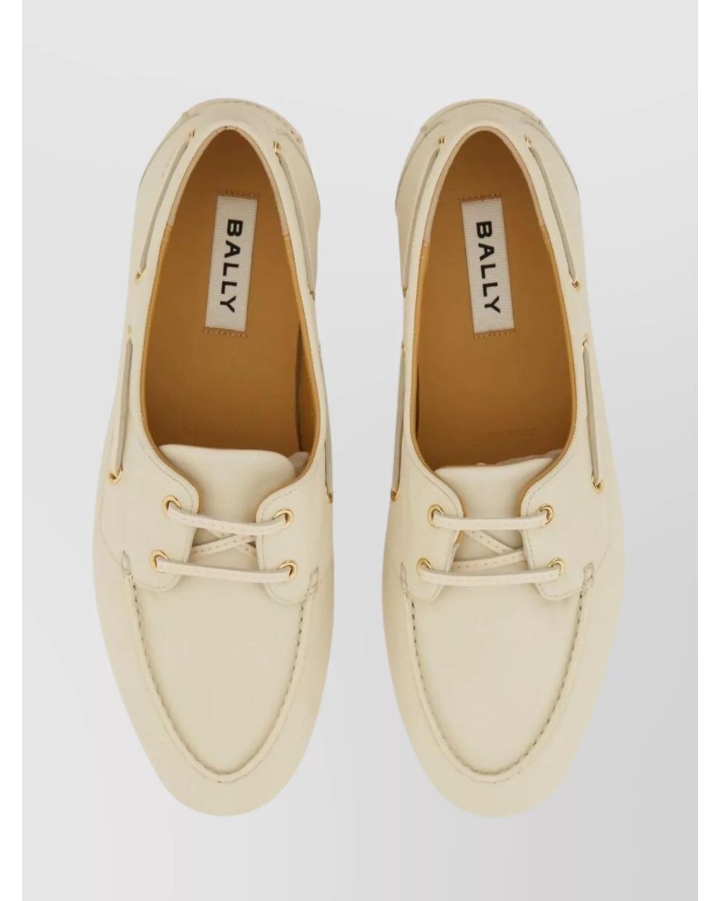 Bally Natural Leather Loafers