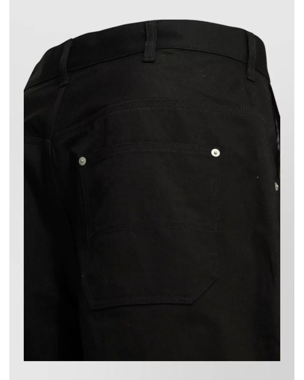 Comme des Garçons Black Straight-Leg Shorts for men