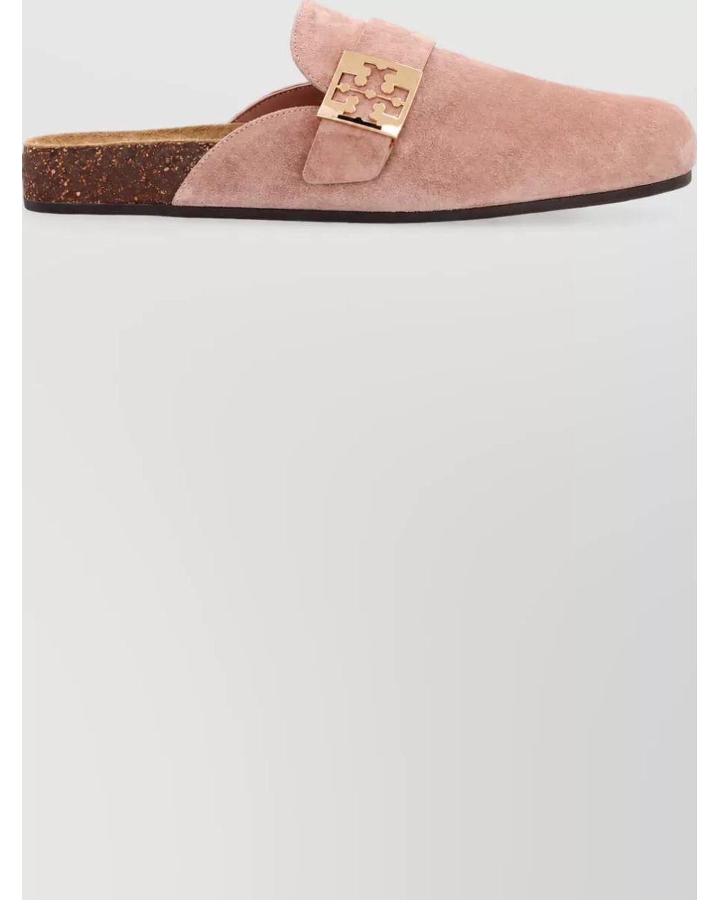 Tory Burch Pink Suede Mules