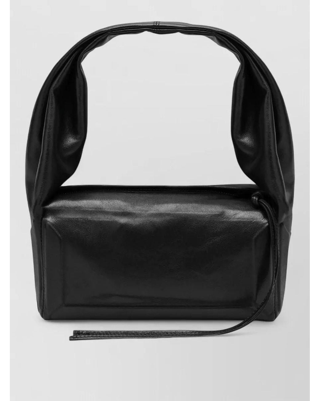 Maison Margiela Black Small Leather Shoulder Bag