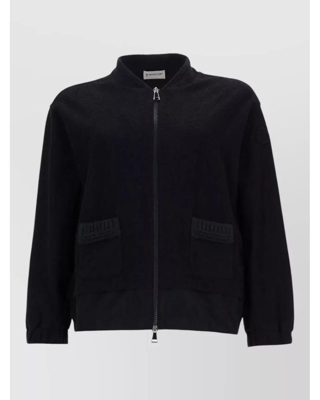 Moncler Blue Zip-Up Jacket