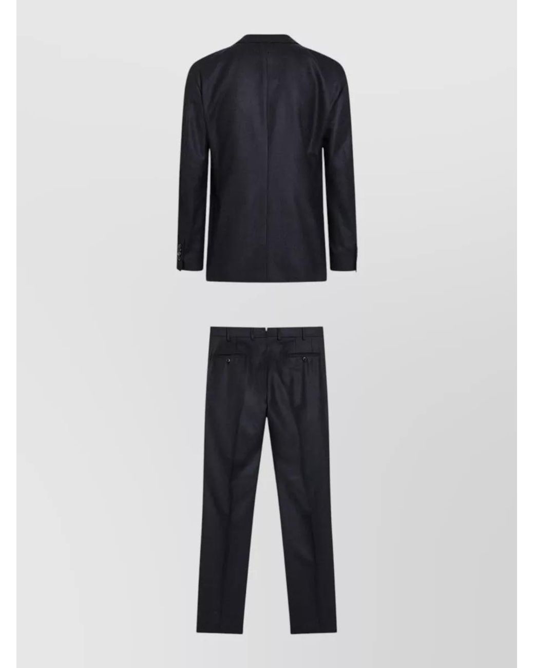Luigi Bianchi Blue Single Breasted Suit for men