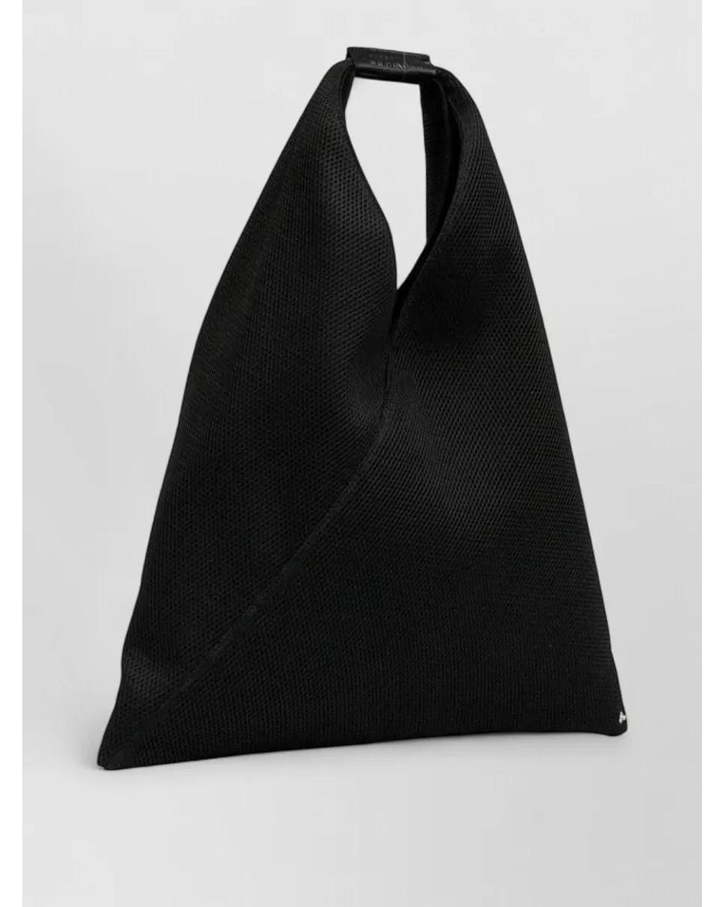 MM6 by Maison Margiela Black Japanese Medium Mesh Tote Bag