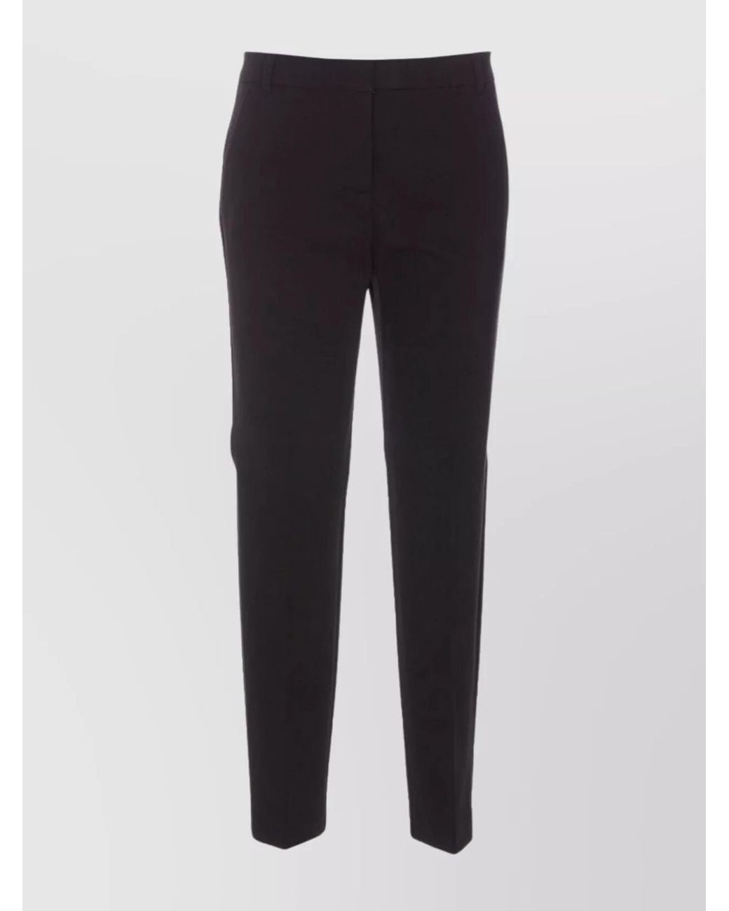 Pinko Blue Straight-Leg Tailored Trousers