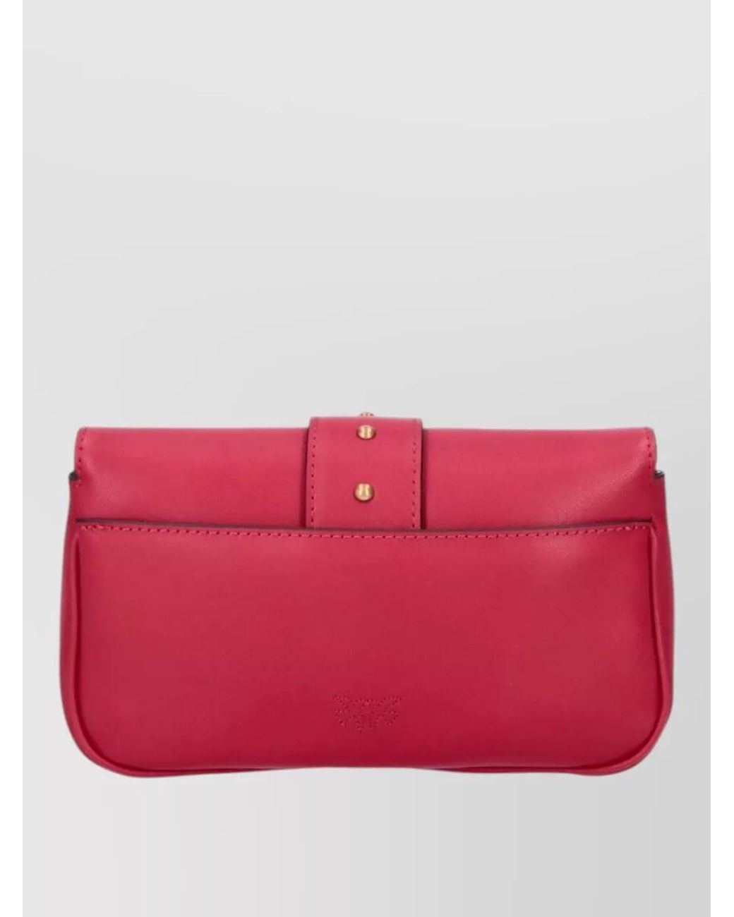Pinko Red Love Bag Clutch Bag