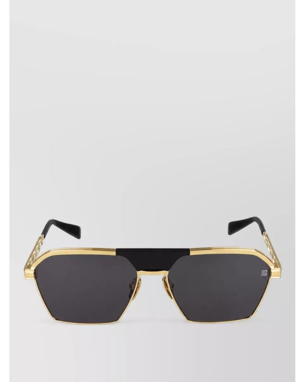 Balmain Metallic Acetate Sunglasses