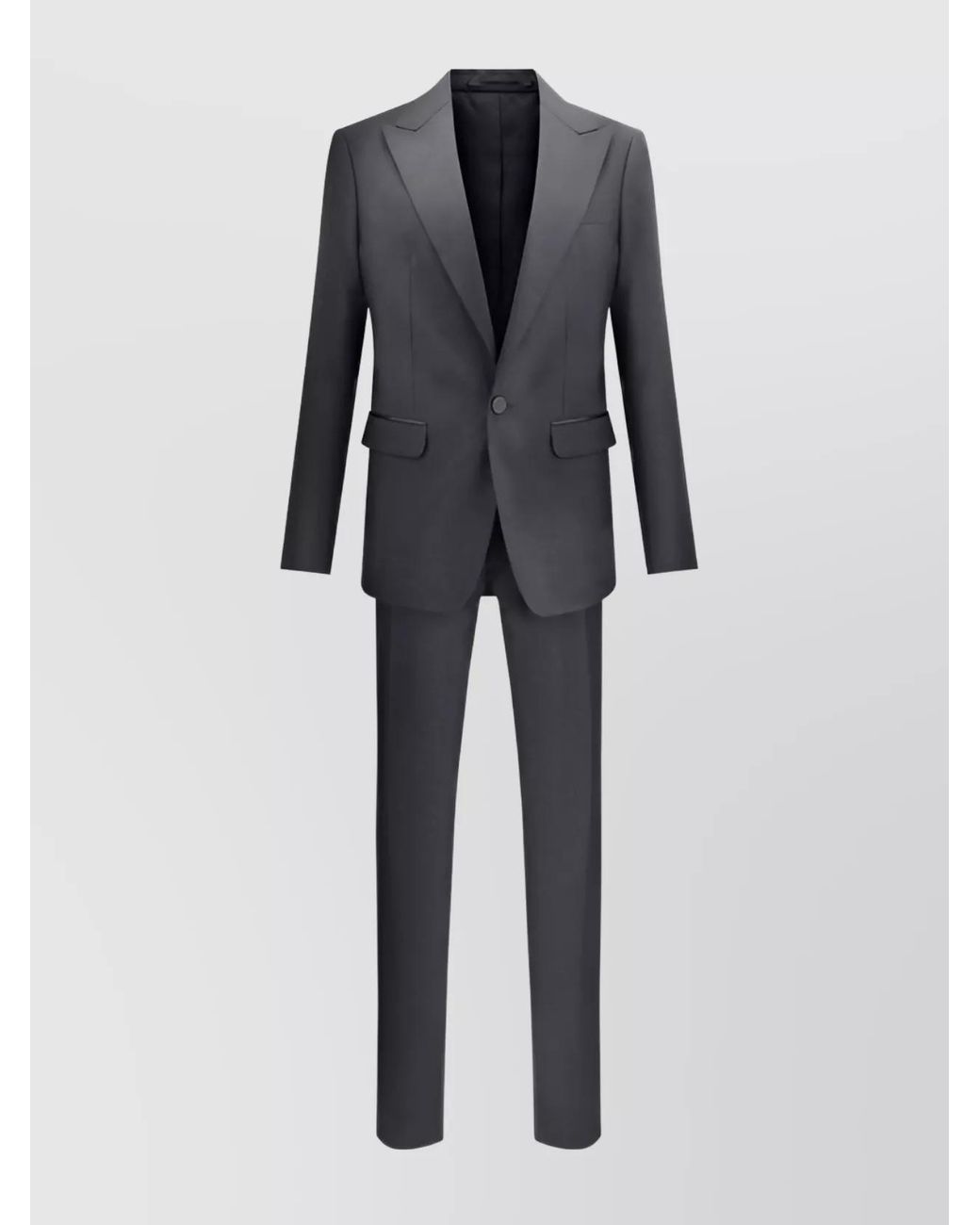 DSquared² Blue Silk Virgin Wool Single Breasted Suit for men