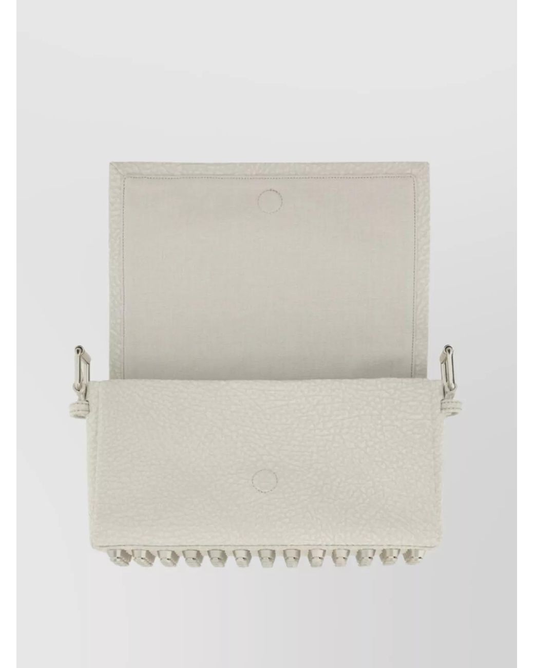 Alexander Wang White Medium Cotton Shoulder Bag