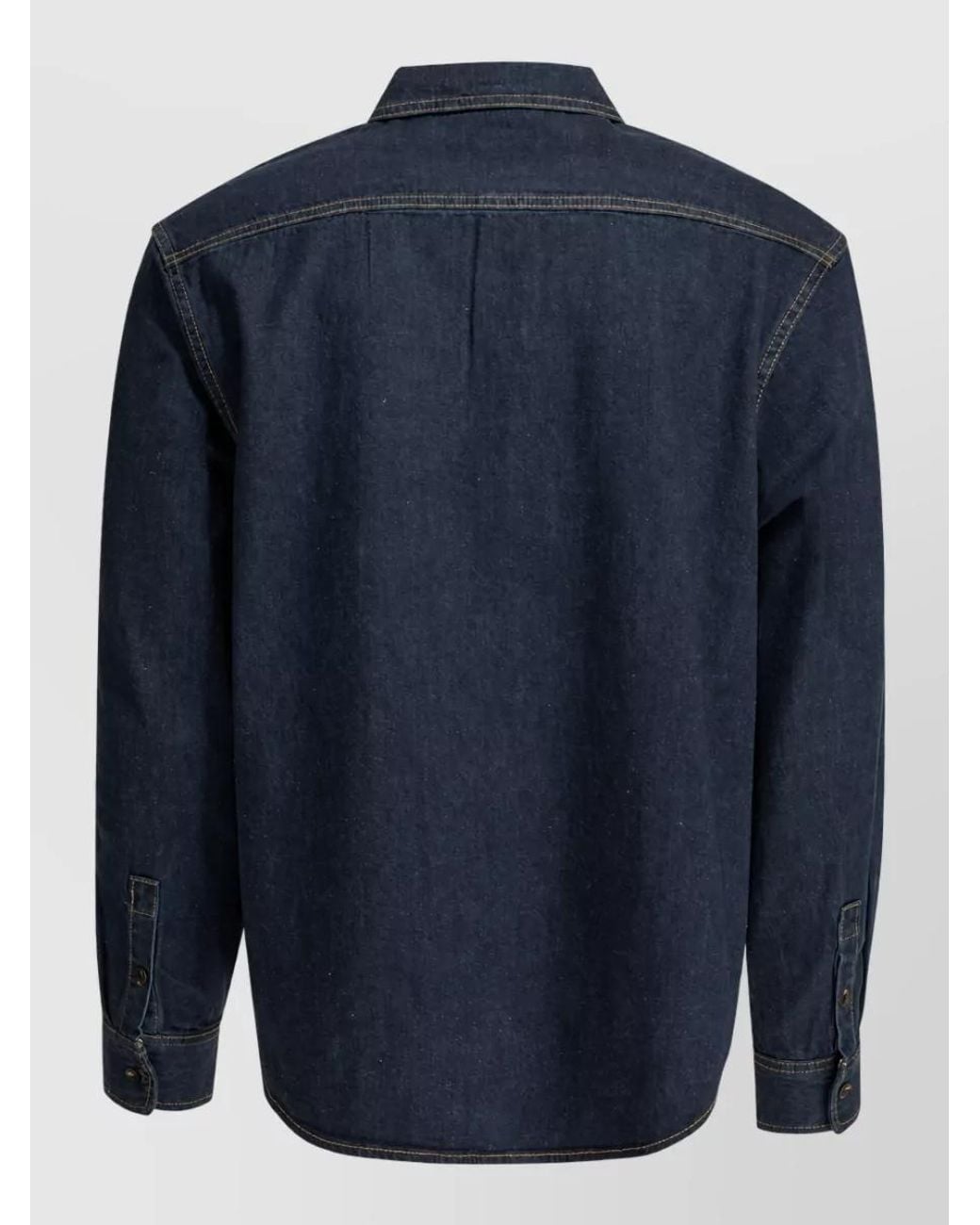 Stussy Blue Denim Shirt for men
