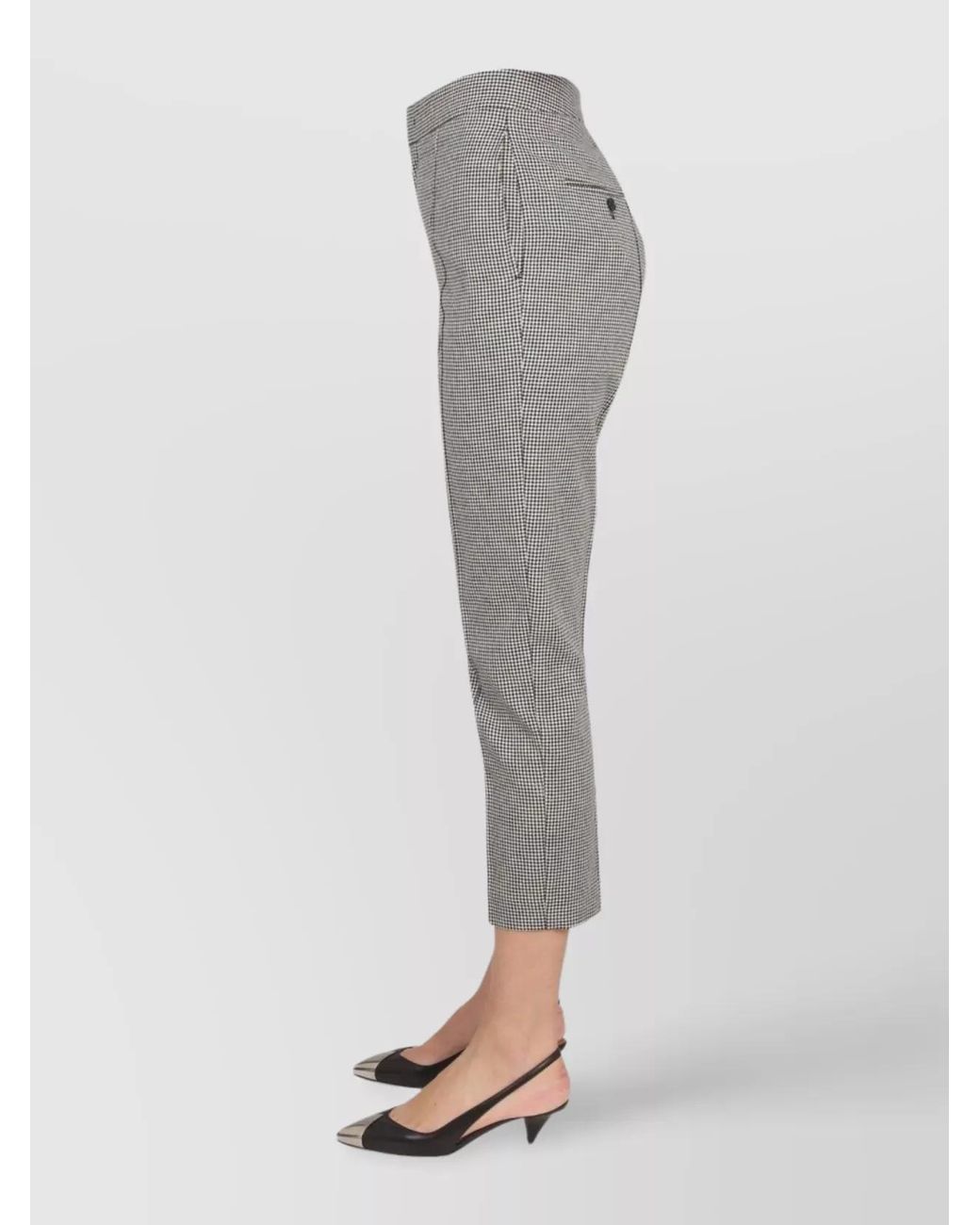Isabel Marant Gray Cropped Trousers