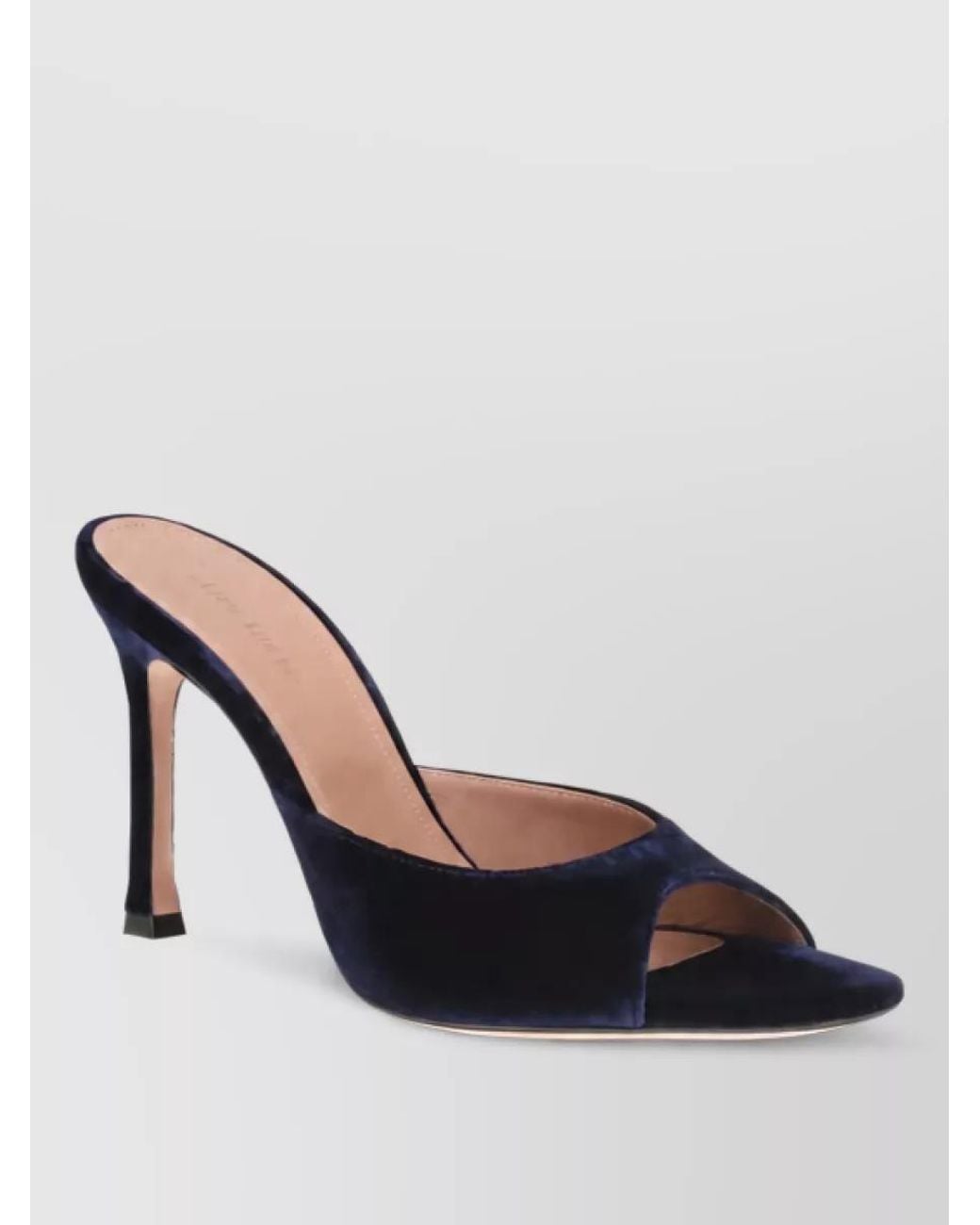 AMINA MUADDI Multicolor Velvet Stiletto Mules