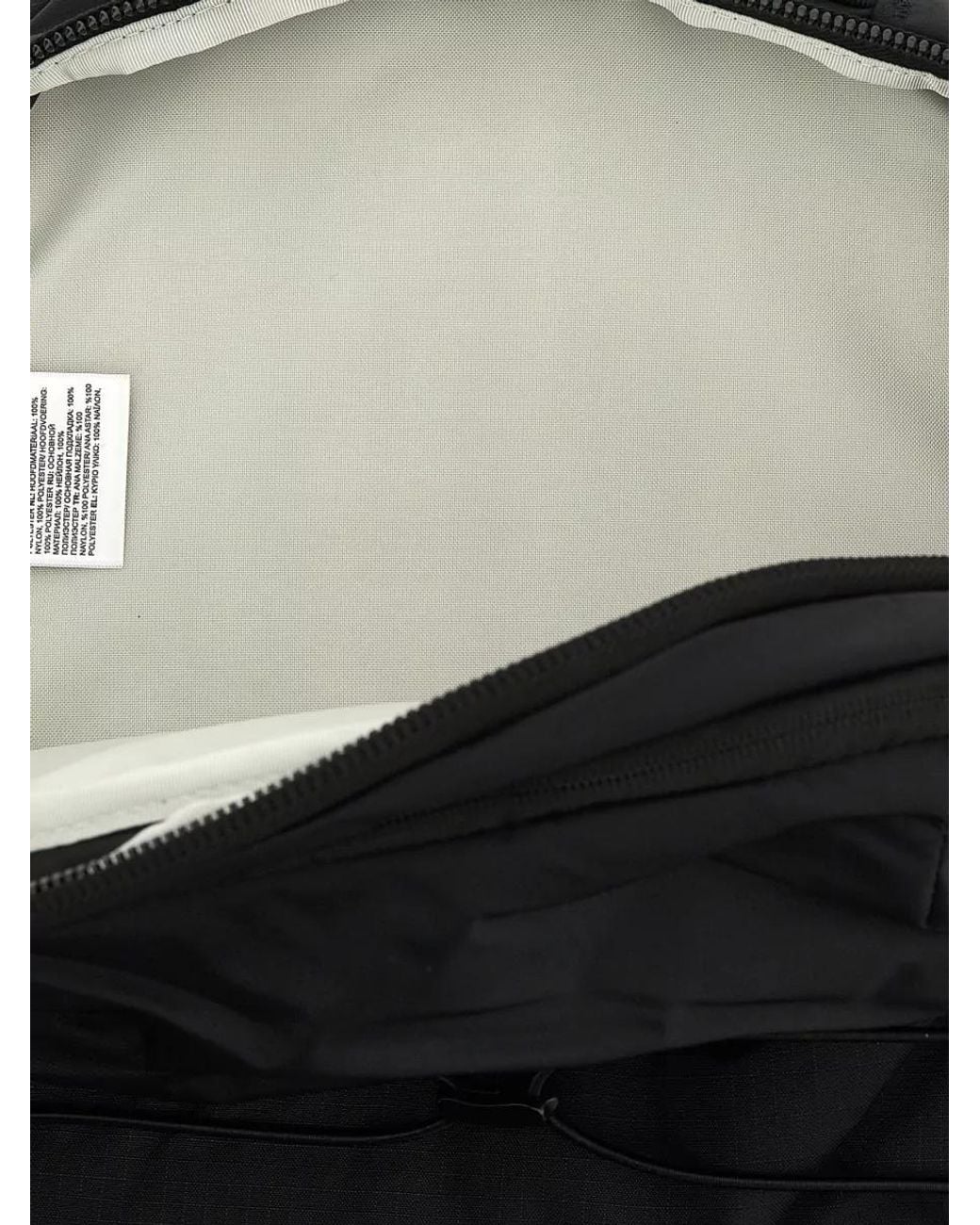 The North Face Black Recycled Nylon Backpack for men